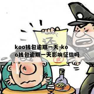 koo钱包逾期一天-koo钱包逾期一天影响征信吗