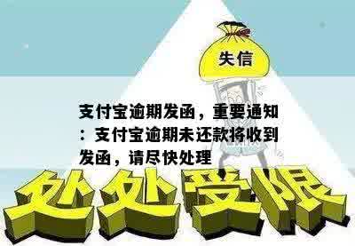 支付宝逾期发函，重要通知：支付宝逾期未还款将收到发函，请尽快处理