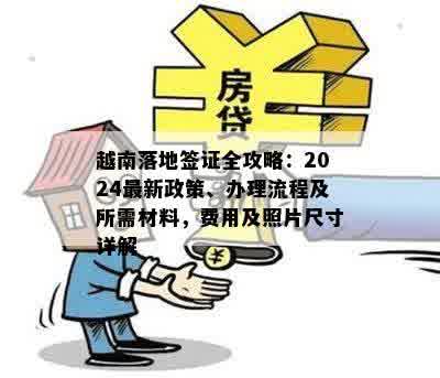 越南落地签证全攻略：2024最新政策、办理流程及所需材料，费用及照片尺寸详解