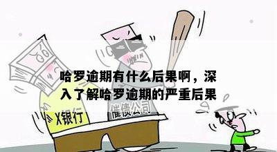 哈罗逾期有什么后果啊，深入了解哈罗逾期的严重后果