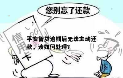 平安智贷逾期后无法主动还款，该如何处理？