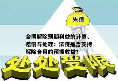 合同解除预期利益的计算、赔偿与处理：法院是否支持解除合同的预期收益？