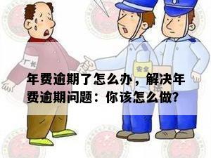 年费逾期了怎么办，解决年费逾期问题：你该怎么做？