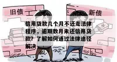 信用贷款几个月不还走法律程序，逾期数月未还信用贷款？了解如何通过法律途径解决