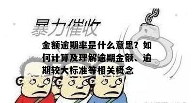 金额逾期率是什么意思？如何计算及理解逾期金额、逾期较大标准等相关概念