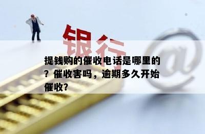 提钱购的催收电话是哪里的？催收害吗，逾期多久开始催收？