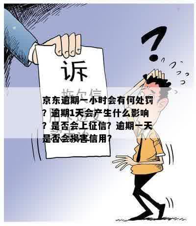 京东逾期一小时会有何处罚？逾期1天会产生什么影响？是否会上征信？逾期一天是否会损害信用？