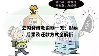 云闪付借款逾期一天：影响、后果及还款方式全解析