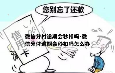 微信分付逾期会秒扣吗-微信分付逾期会秒扣吗怎么办