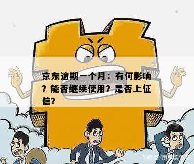 京东逾期一个月：有何影响？能否继续使用？是否上征信？