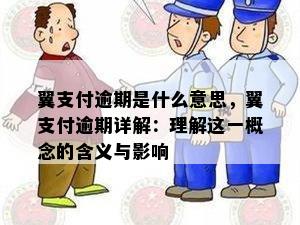 翼支付逾期是什么意思，翼支付逾期详解：理解这一概念的含义与影响