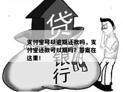 支付宝可以逾期还款吗，支付宝还款可以期吗？答案在这里！