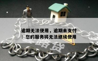 逾期无法使用，逾期未支付：您的服务将无法继续使用