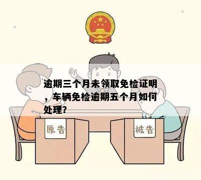 逾期三个月未领取免检证明，车辆免检逾期五个月如何处理？