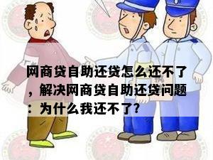 网商贷自助还贷怎么还不了，解决网商贷自助还贷问题：为什么我还不了？