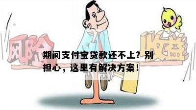 期间支付宝贷款还不上？别担心，这里有解决方案！