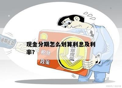 现金分期怎么划算利息及利率？