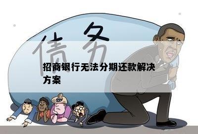 招商银行无法分期还款解决方案