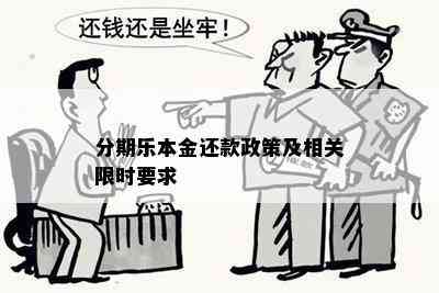 分期乐本金还款政策及相关限时要求