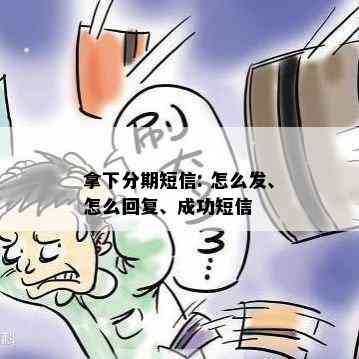 拿下分期短信: 怎么发、怎么回复、成功短信