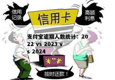 支付宝逾期人数统计：2022 vs 2023 vs 2024