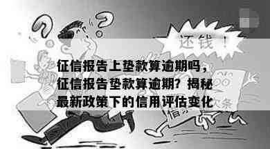 征信报告上垫款算逾期吗，征信报告垫款算逾期？揭秘最新政策下的信用评估变化