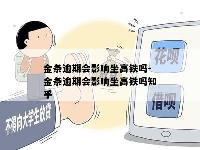 金条逾期会影响坐高铁吗-金条逾期会影响坐高铁吗知乎