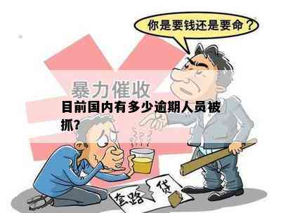 目前国内有多少逾期人员被抓？