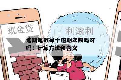 逾期笔数等于逾期次数吗对吗：计算方法和含义