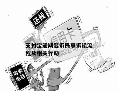 支付宝逾期起诉民事诉讼流程及相关行动