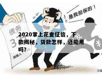 2020掌上花查征信，下款揭秘，贷款怎样，还能用吗？