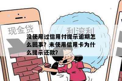 没使用过信用付提示逾期怎么回事？未使用信用卡为什么提示还款？