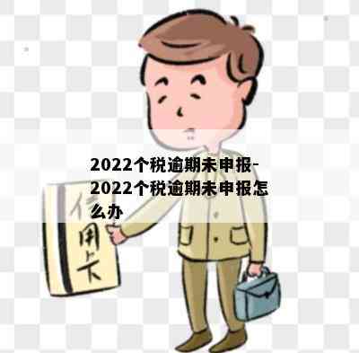 2022个税逾期未申报-2022个税逾期未申报怎么办