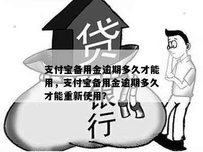 支付宝备用金逾期多久才能用，支付宝备用金逾期多久才能重新使用？