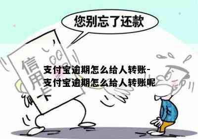 支付宝逾期怎么给人转账-支付宝逾期怎么给人转账呢