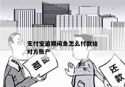 支付宝逾期闲鱼怎么付款给对方账户