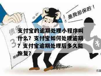 支付宝的逾期处理小程序叫什么？支付宝如何处理逾期？支付宝逾期处理后多久能恢复？