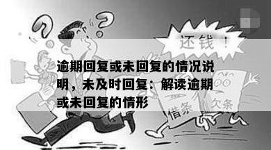 逾期回复或未回复的情况说明，未及时回复：解读逾期或未回复的情形