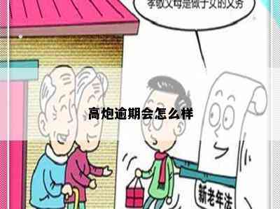 高炮逾期会怎么样