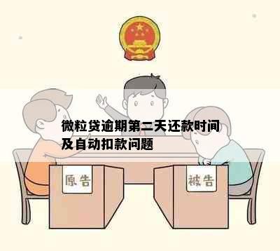 微粒贷逾期第二天还款时间及自动扣款问题