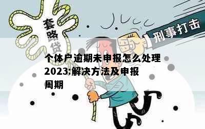 个体户逾期未申报怎么处理2023:解决方法及申报周期