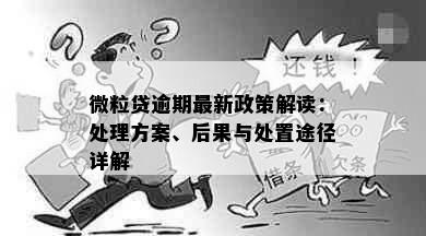 微粒贷逾期最新政策解读：处理方案、后果与处置途径详解