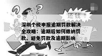 深圳个税申报逾期罚款解决全攻略：逾期后如何缴纳罚款、避免罚款及逾期影响