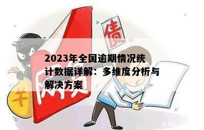 2023年全国逾期情况统计数据详解：多维度分析与解决方案