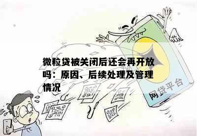 微粒贷被关闭后还会再开放吗：原因、后续处理及管理情况