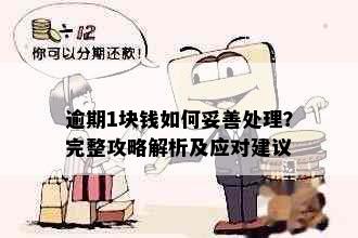 逾期1块钱如何妥善处理？完整攻略解析及应对建议