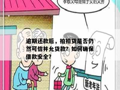 逾期还款后，拍拍贷是否仍然可信并允贷款？如何确保借款安全？