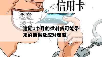 逾期1个月的微利贷可能带来的后果及应对策略