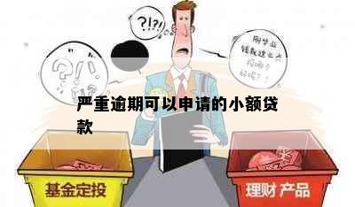 严重逾期可以申请的小额贷款