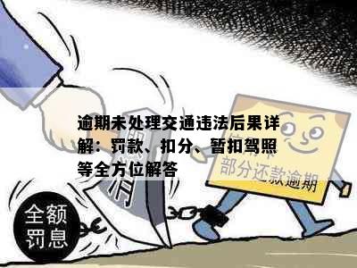 逾期未处理交通违法后果详解：罚款、扣分、暂扣驾照等全方位解答